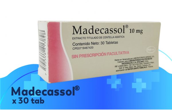 Madecassol Tabletas